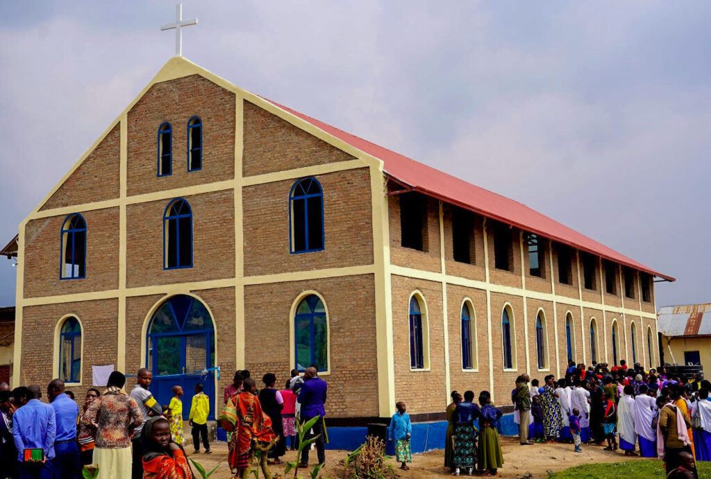 Christians of Gasizi Parish Preparing for the official opening 